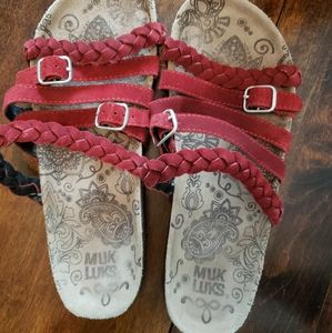 Muk Luks Strappy Sandals